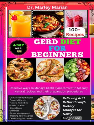 cover image of GERD DIET FOR BEGINNERS